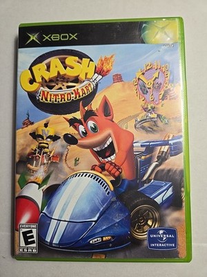 Crash Nitro Kart Crash Bandicoot (Original Xbox) CIB COMPLETE & TESTED