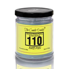 Race Fuel High Octane Gasoline Candle- 6 oz- up to 40 Hour Burn