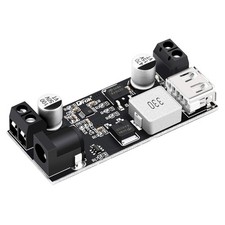 Buck Converter 12V to 5V 5A USB Step-Down DC 9-36V Power Module Fast Charge DIY