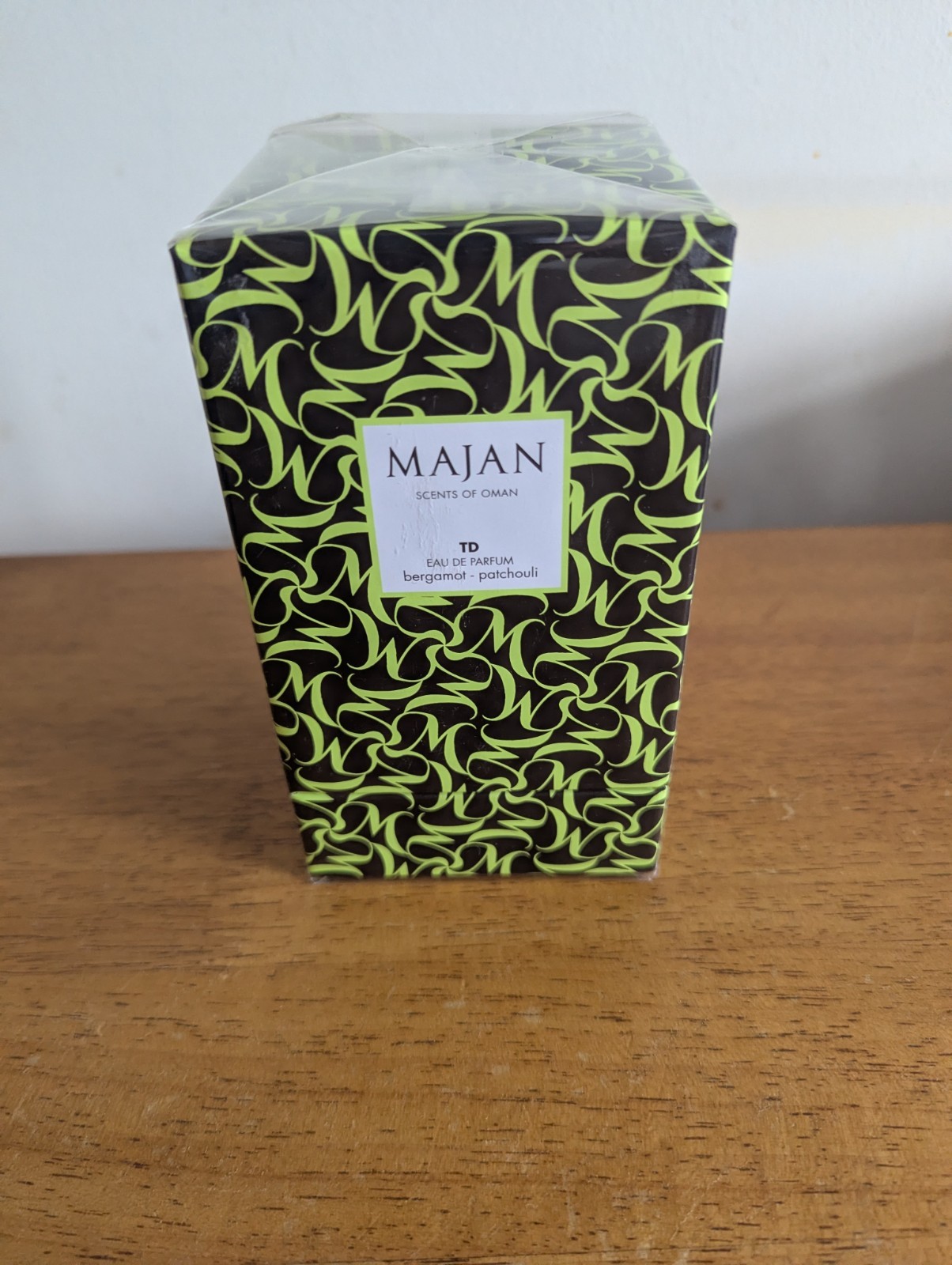 MAJAN Scents of Oman TD Bergamot Patchouli Eau De Parfum Spray 100ml New&Sealed