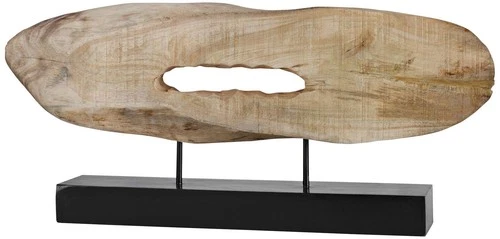 Uttermost Paol 28 3/4" Wide Natural Wood Log Sculpture - Picture 2 of 2