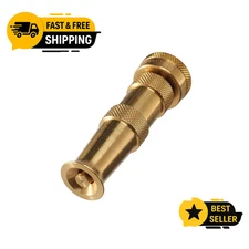 Dramm Brass Adjustable Spray Nozzle with Powerful Water Stream, Perfect for...