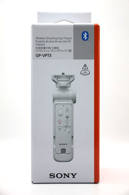 Sony GP-VPT3 W Wireless Shooting Grip Tripod for Camera Handycam Vlog - White