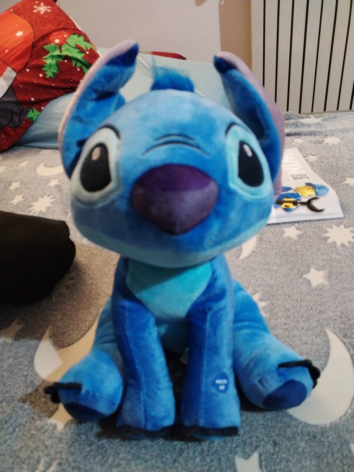 Disney Stitch Peluche con Suono - Blu