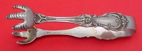 Burgundy by Reed and Barton Sterling Silver Sugar Tong  4 1/8"