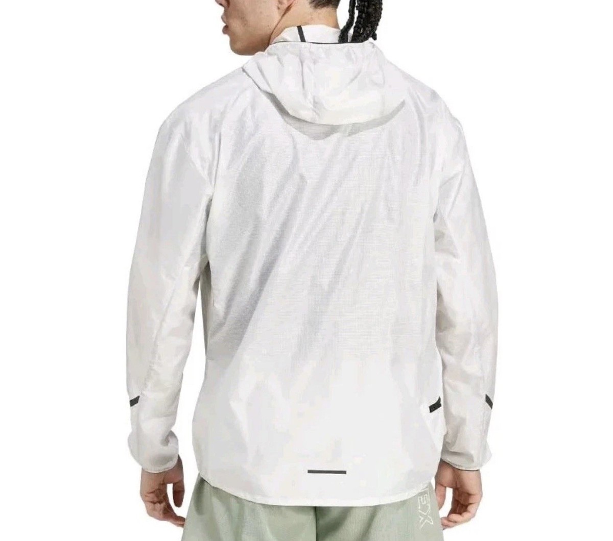 adidas Terrex Xperior Light Windweave Packable Jacket ~ White