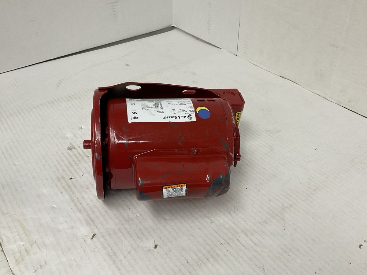 Bell -Gossett ITT Industries Motor ZQB 56A17D59F 1/3HP, 1PH