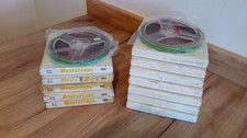 Raphone 5.3/4"  Long Play Tape Reels - 1200 ft  (Job Lot of 12) -  Boxed