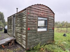 Rustic Eco Friendly Shepherds Hut, Outdoor And Off Grid Living