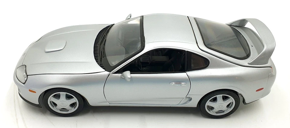 Kyosho 1/18 Scale Diecast 7014S - Toyota Supra LHD - Silver - Image 3 of 4