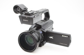 Sony Handycam HXR NX80 Handheld Digital Video Camera Working w/ Zeiss T Lens