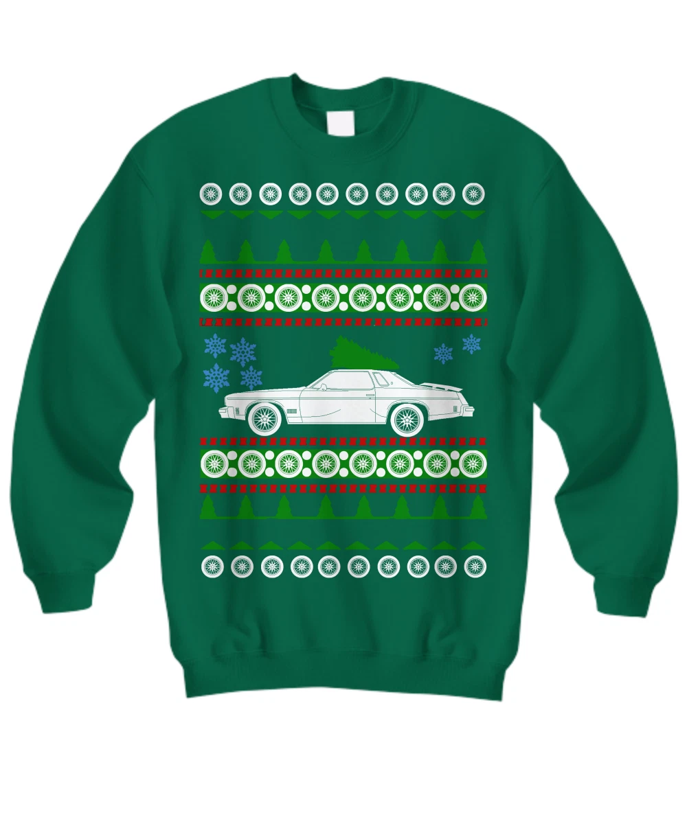 Chandail de Noël Oldsmobile Cutlass Supreme Ugly   Sweat shirt