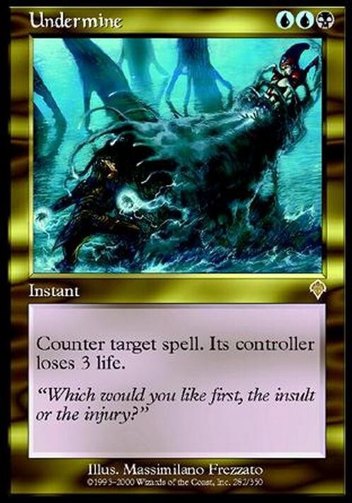Undermine ~ Invasion [ Excellent ] [ Magic MTG ]