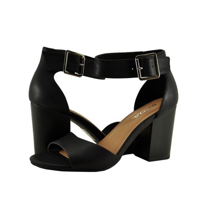 soda ankle strap sandals