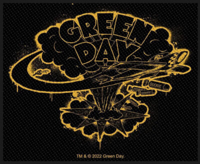 GREEN DAY PATCH AUFNÄHER # 32 DOOKIE 10x8cm FLICKEN ABZEICHEN