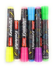 6x Kreidestifte Flüssigkreide Kreidemarker S...