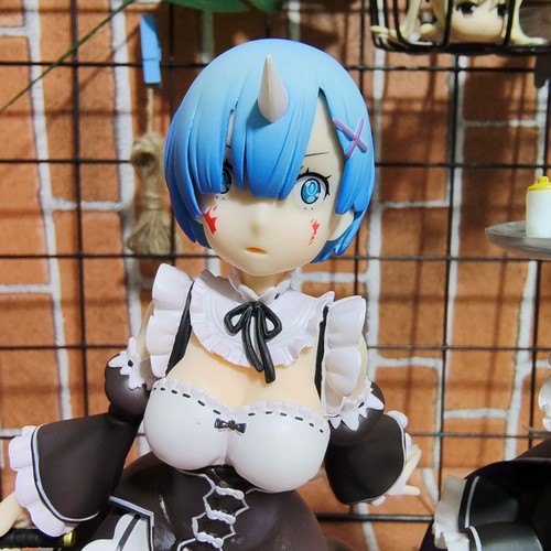 Anime Ghosting Rem double head interchangeable PVC Figure Statue New No Box gift - Picture 4 of 7