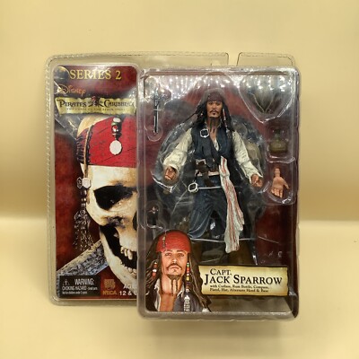 Disney Series 2 Pirates Of The Caribbean Jack Sparrow Figure 