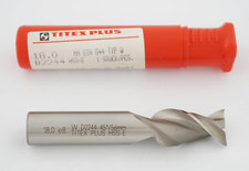 Langlochfr&auml;ser 18 mm HSSE / TITEX / Schaftfr&auml;ser Typ W DIN 844 / Alu-Bearbeitung