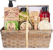 BRUBAKER 14 Piezas Mujer Regalo Baño y Ducha Flores de Jardín  Set Hogar Spa