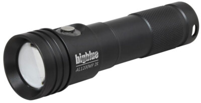 BigBlue AL1200WP-IR Wide Beam Infrared Dive Light -1200 Lumens