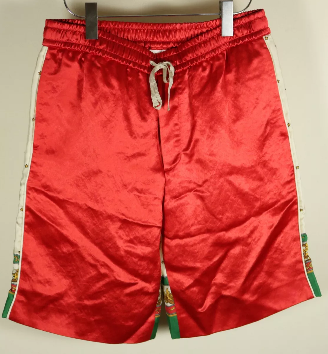 Gucci Printed Silk Multicolor Shorts Size 46 / Small Brand New