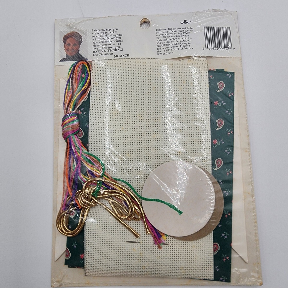 Kit De Broderie Au Point De Croix 'Bear/Love' – Designs For The Needle, Tout Neuf