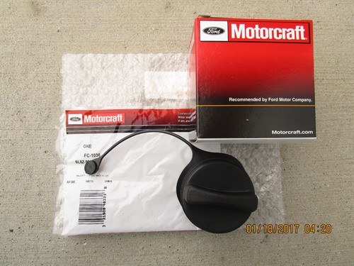 Motorcraft FC975 Fuel Cap With Tether – For Ford Lincoln SUVs & Trucks – Press-On Type
