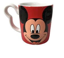 Disney ~ Monogram International 3D Mickey Mouse Red Coffee Mug 10fl Oz