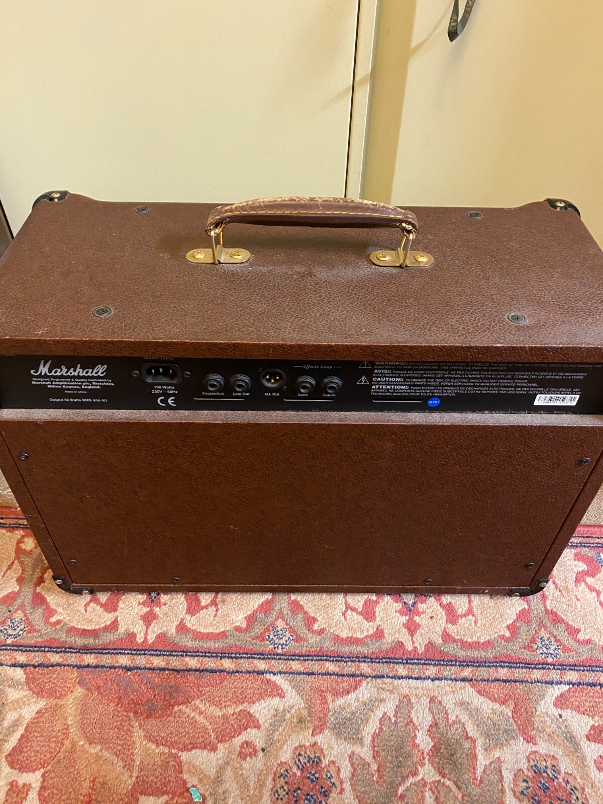 Marshall AS50R Acoustic Guitar Amp 50W eBay