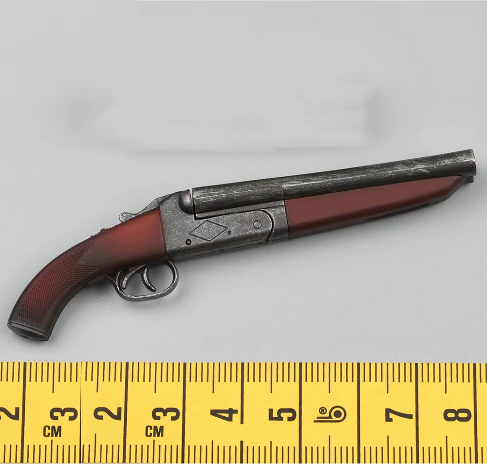West Cowboy Short-Barreled Shotgun 1:6 Red Death Wilderness Rider For Action Fig