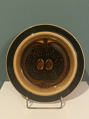 VINTAGE ARABIA OF FINLAND FRUCTUS POTTERY PLATE GUNVOR OLIN-GRONQVIST 8 