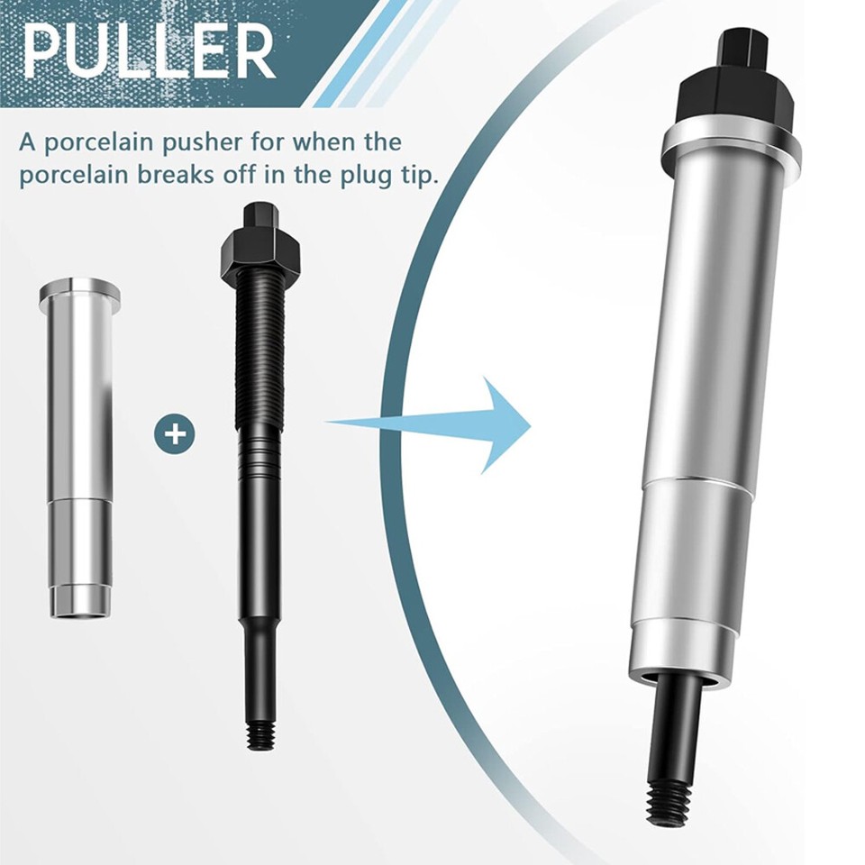 Spark Plug Removal Tool For Ford Triton 3-Valve 5.4L Engines (2004 ) - Fix Broken Plugs In F150, Expedition Triton 3 Valve 5.4L Broken Plug Remover 2004-up