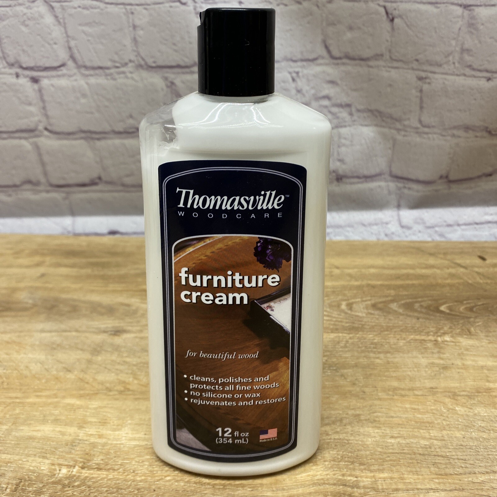 Thomasville WOODCARE Furniture Cream CLEAN PROTECT POLISH All Fine
