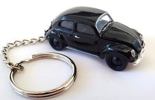 Keychain 1938 Vw Volkswagen Beetle Bug Type 1 Split Window Black 38 Key Chain