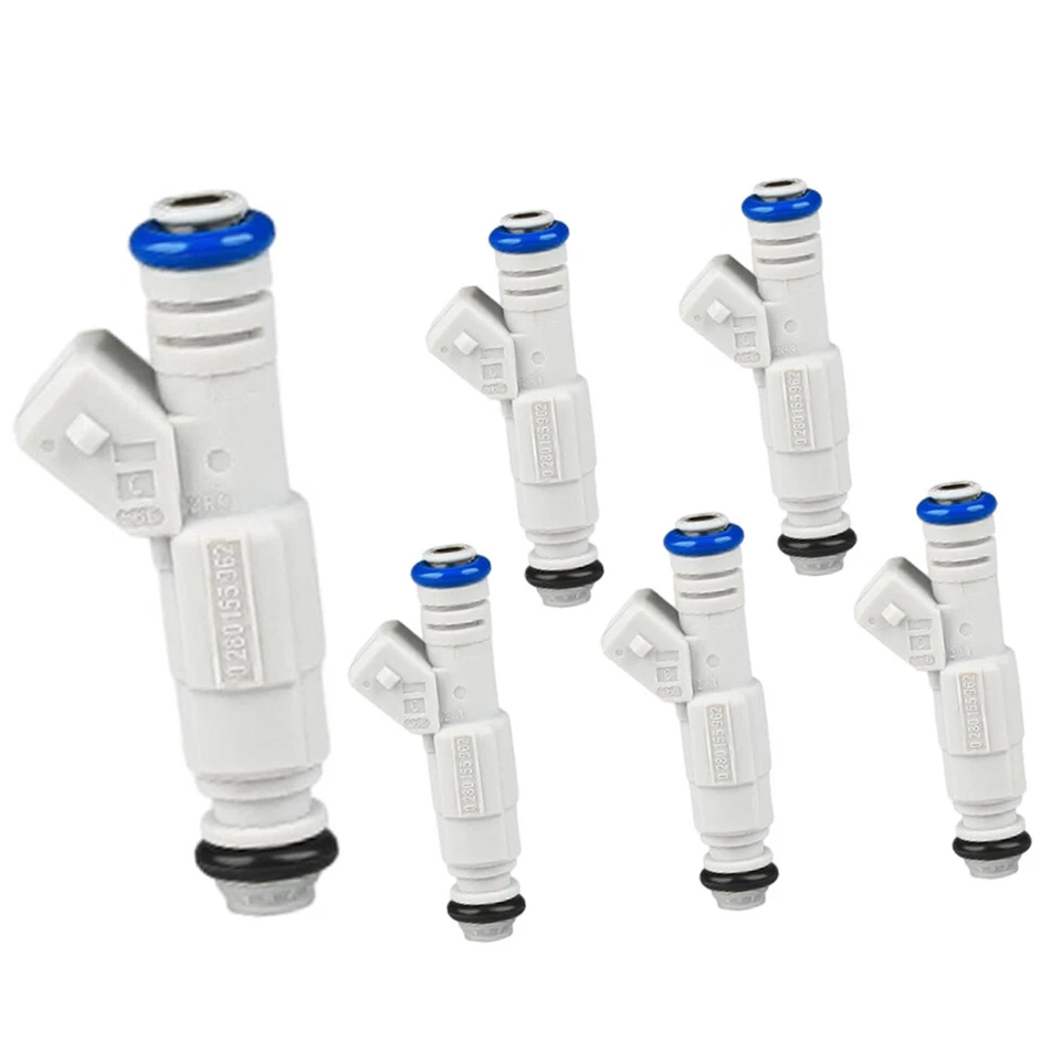 Fuel Injector Set 2 pins 0280155962 For Ford Explorer Ranger 4.0L V6 1999-2000 Foto 4 de 4