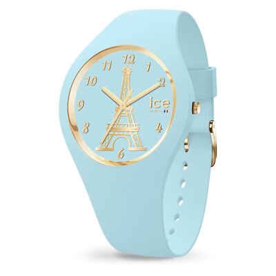 Damenuhr ICE WATCH COCORICO 023245 Himmlisches Silikon 31mm Eiffelturm
