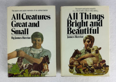All Creatures Great & Small + All Things Bright & Beautiful   James Herriot HC