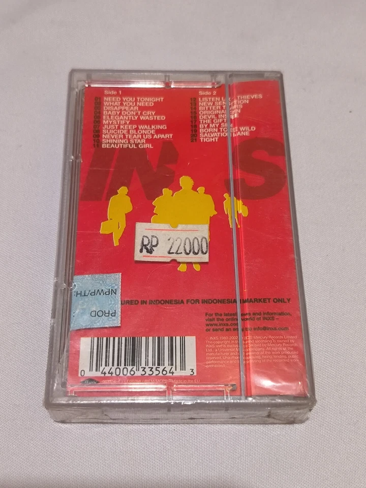 INXS - Definitive inxs 2002 original indonesia tapes BRAND NEW - Image 2 of 4