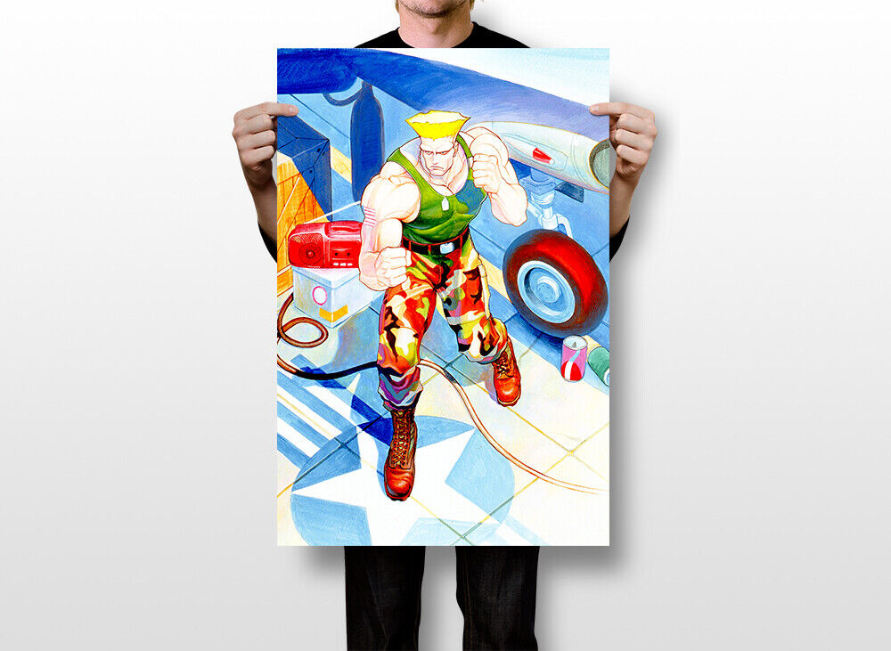 Street Fighter - Guile Poster for Sale by Xanderlee7