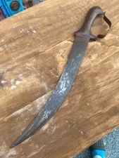 Ancient Iron Blade Hand Forged Parrot Dagger Katar Dagger Knife Sword Jamia