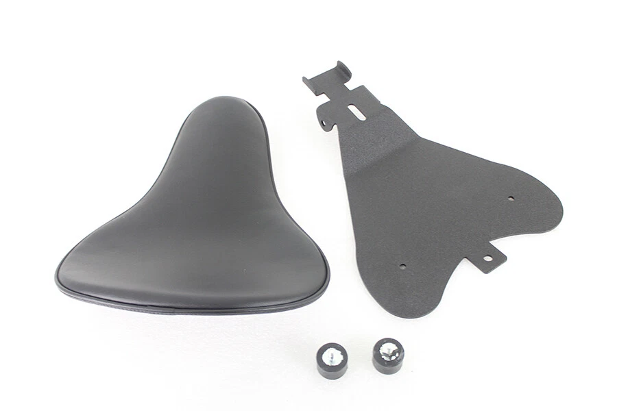 Smooth Leather Solo Seat fits Harley Davidson - Image 3 of 3