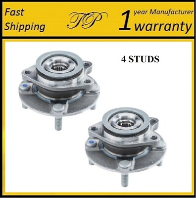 Front Wheel Hub Bearing Assembly For NISSAN VERSA (1.8L) 2012 PAIR