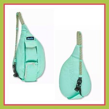 Kavu Rope Sling Bag Hyper Aqua Womens Hiking Multipurpose Bag MSRP 55.00 NWT
