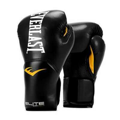 Pro Style Training Gloves made of Cowhide Leather- Size S, Black