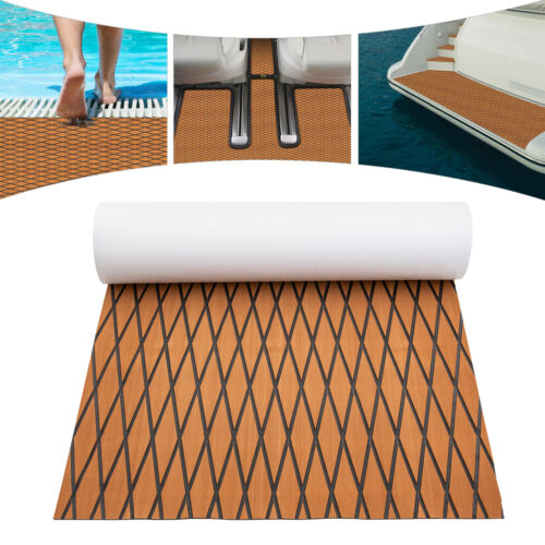 Diamond EVA Foam Marine Boat Flooring Mat Yacht Faux Teak Decking Sheet Carpet