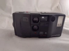 Olympus Infinity Tele Film Camera 35 mm Auto Focus Point Shoot TESTED