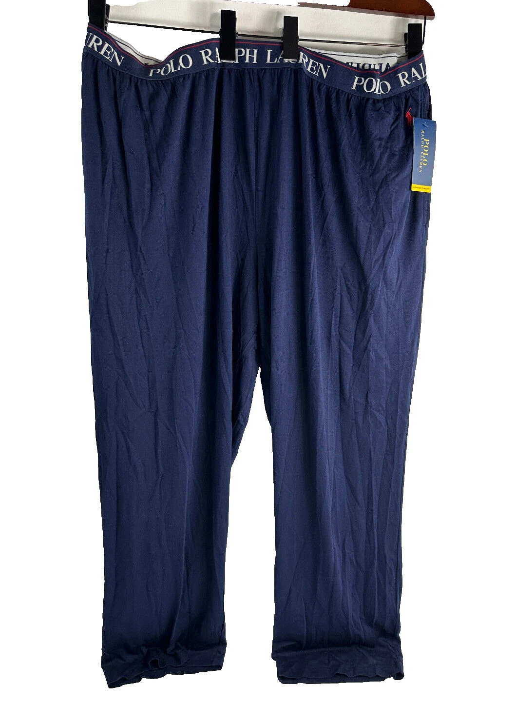 Polo Ralph Lauren Supreme Comfort taille élastique pantalon de salon bleu homme taille 4XL