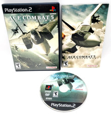 Ace Combat 5: The Unsung War (PlayStation 2, 2004) CIB COMPLETE IN BOX