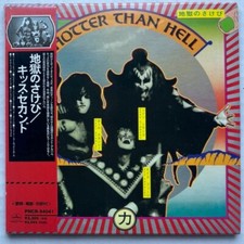 Kiss Hotter Than Hell 1998 Japan Mini LP Papersleeve CD Gene Simmons Scellé